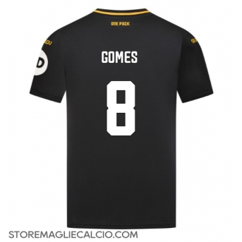 Wolves Joao Gomes #8 Maglia Gara Trasferta Repliche 2024-25